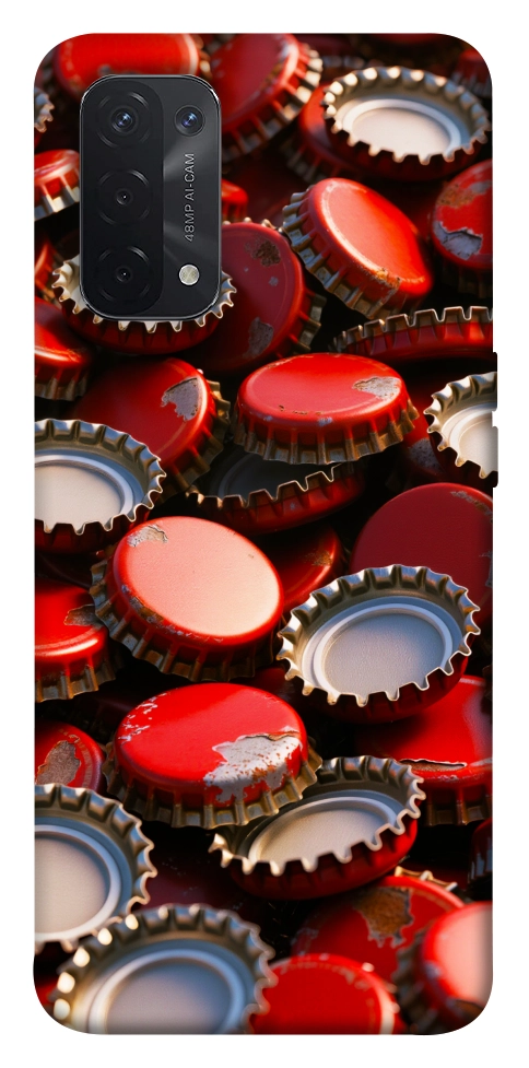 Чехол Red cups для Oppo A74 5G