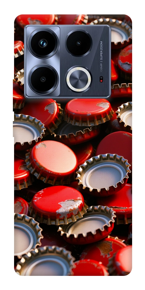 Чохол Red cups для Infinix Note 40 4G