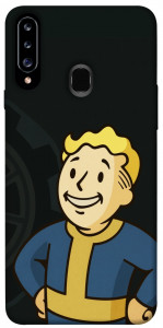 Чехол Vault boy для Galaxy A20s (2019)