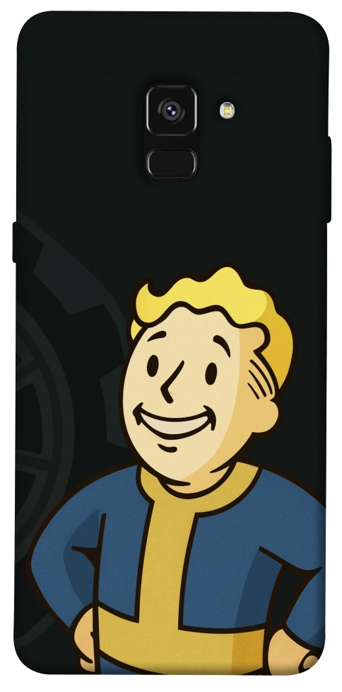 Чехол Vault boy для Galaxy A8 (2018)
