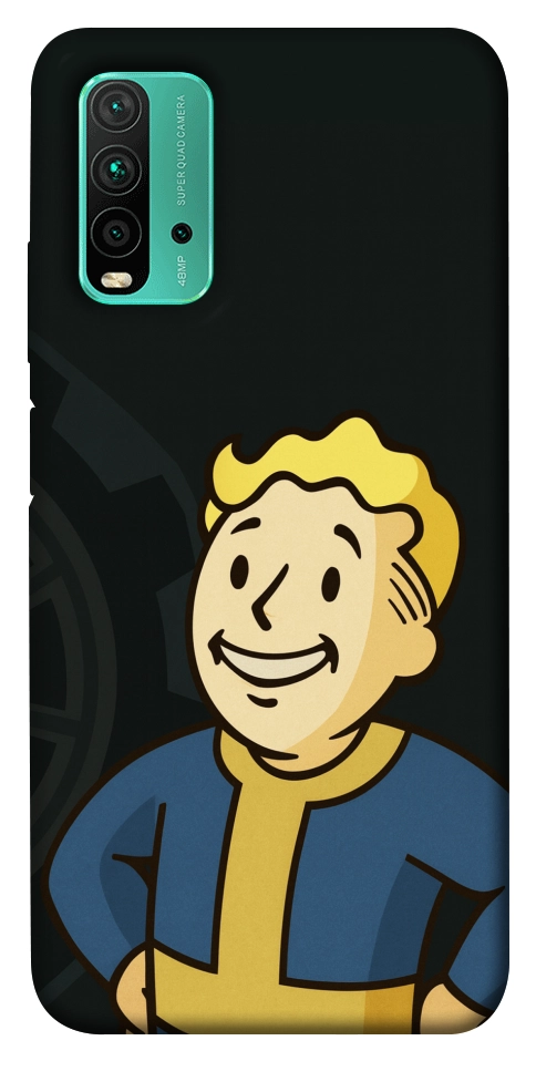 Чехол Vault boy для Xiaomi Redmi Note 9 4G