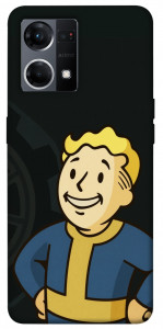 Чохол Vault boy для Oppo Reno 7 4G
