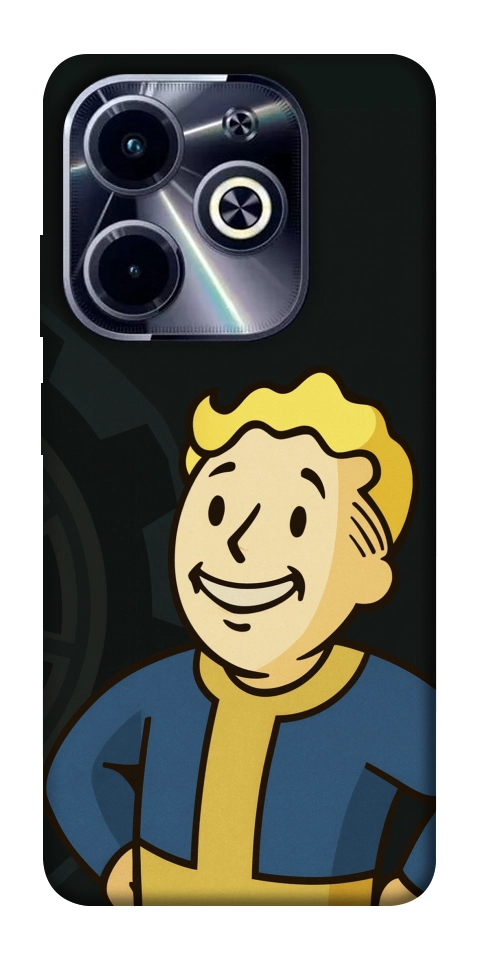 Чехол Vault boy для Infinix Hot 40i