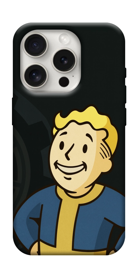 Чехол Vault boy для iPhone 16 Pro