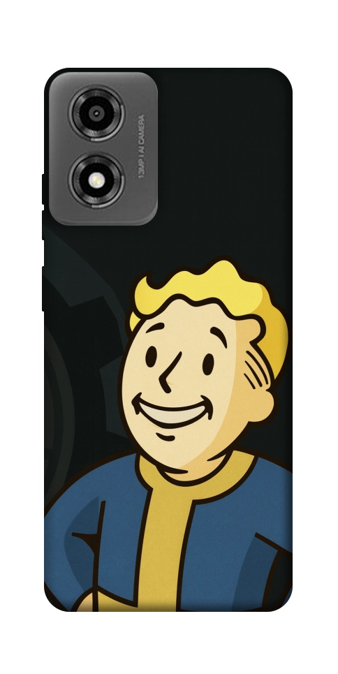 Чехол Vault boy для Motorola Moto E14
