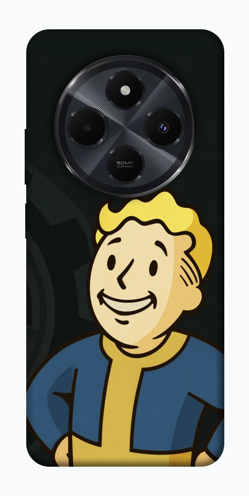 Чехол Vault boy для Xiaomi Redmi 14C