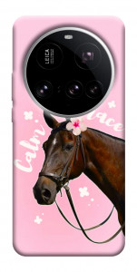 Чехол Horse with flower для Xiaomi 15 Ultra