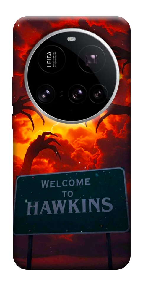 Чехол Welcome to hawkins для Xiaomi 15 Ultra