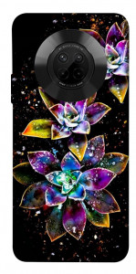 Чехол Flowers on black для Huawei Y9a