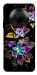 Чехол Flowers on black для Huawei Y9a