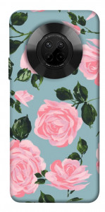 Чехол Розовый принт для Huawei Y9a