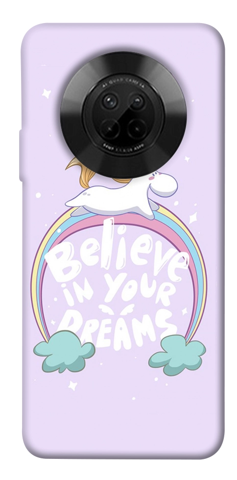 Чехол Believe in your dreams unicorn для Huawei Y9a