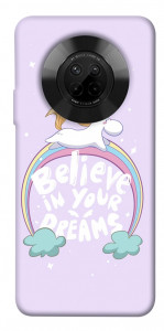 Чохол Believe in your dreams unicorn для Huawei Y9a