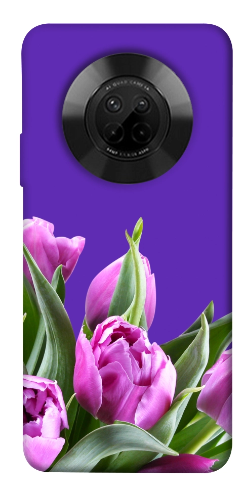 Чехол Тюльпаны для Huawei Y9a