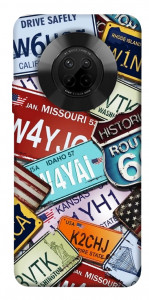 Чехол License plate для Huawei Y9a