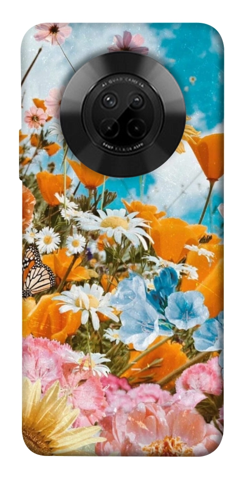 Чехол Летние цветы для Huawei Y9a