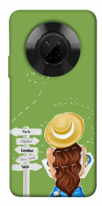 Чехол Travel girl для Huawei Y9a