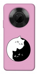 Чехол Коты инь-янь для Huawei Y9a