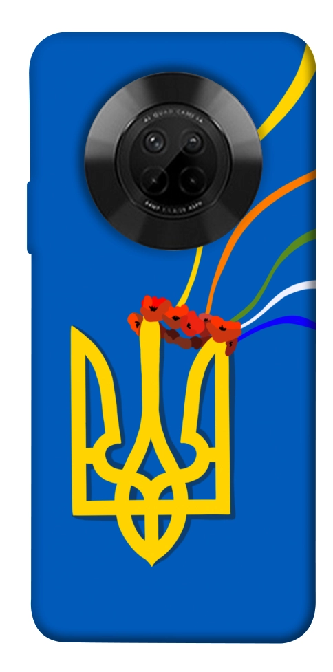 Чехол Квітучий герб для Huawei Y9a