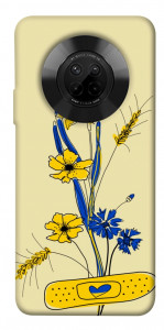 Чехол Українські квіточки для Huawei Y9a