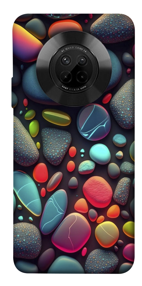 Чехол Разноцветные камни для Huawei Y9a