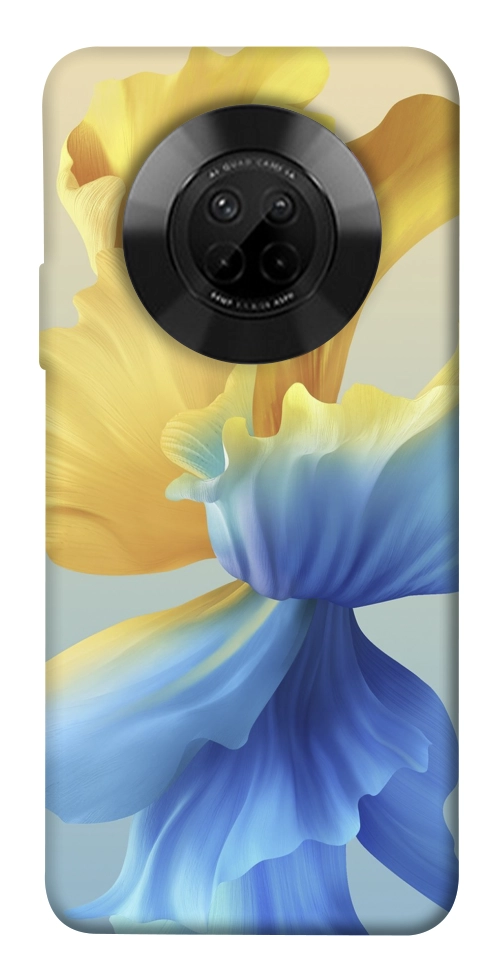 Чехол Абстрактный цветок для Huawei Y9a