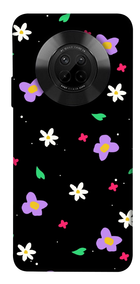 Чехол Цветы и лепестки для Huawei Y9a