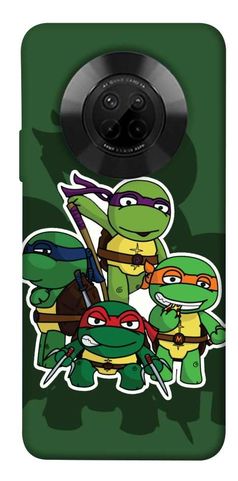 Чехол Green turtles для Huawei Y9a