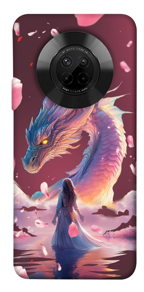Чехол Girl and dragon для Huawei Y9a