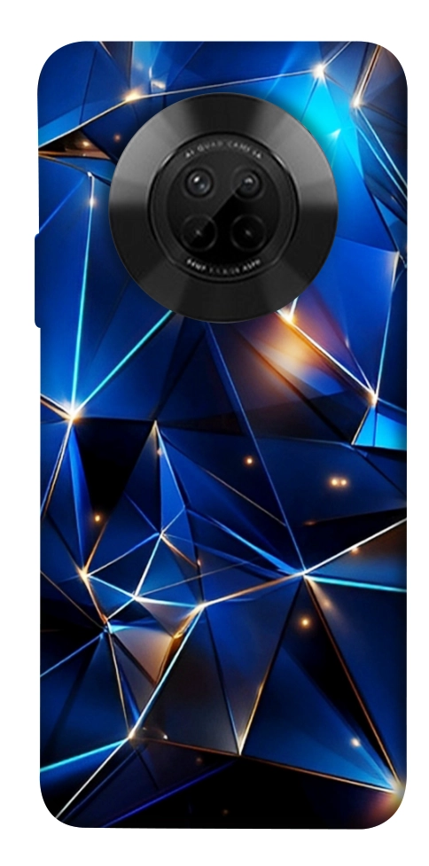 Чехол Abstract purple pattern для Huawei Y9a