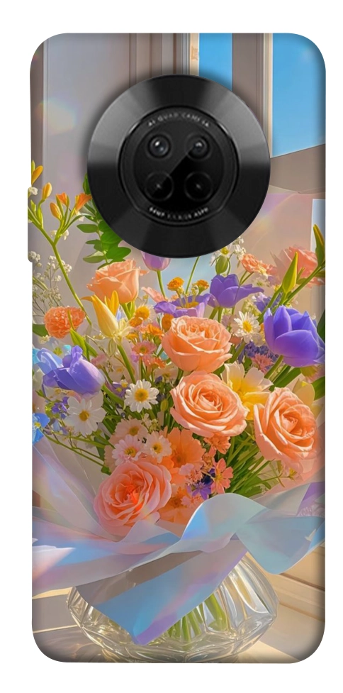 Чехол Яркий букет для Huawei Y9a