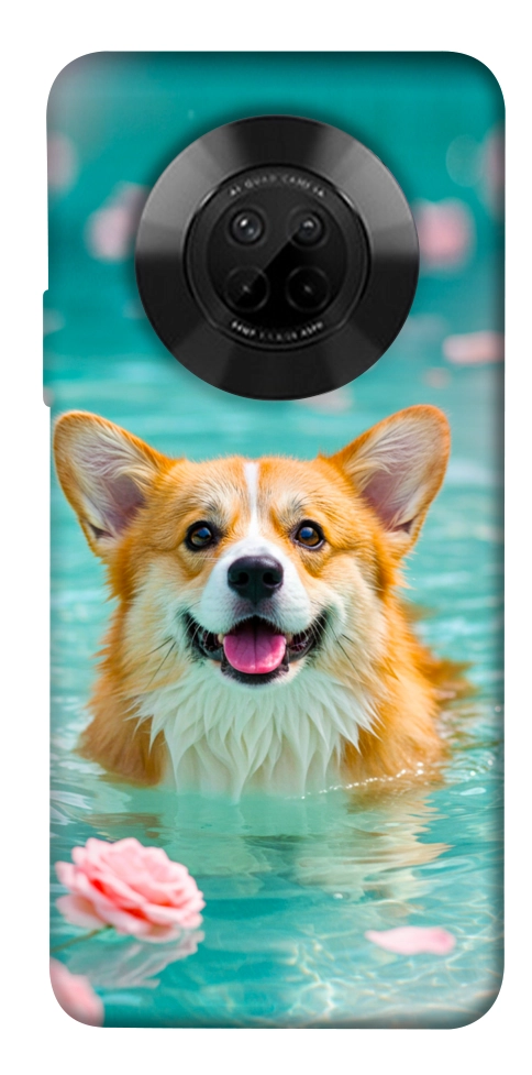 Чехол Swimming corgi для Huawei Y9a