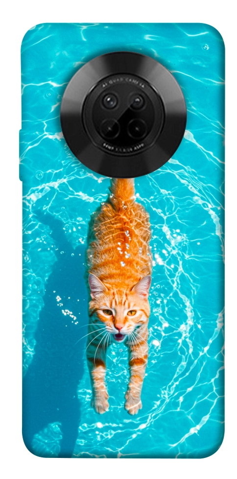 Чехол Cat swimming для Huawei Y9a