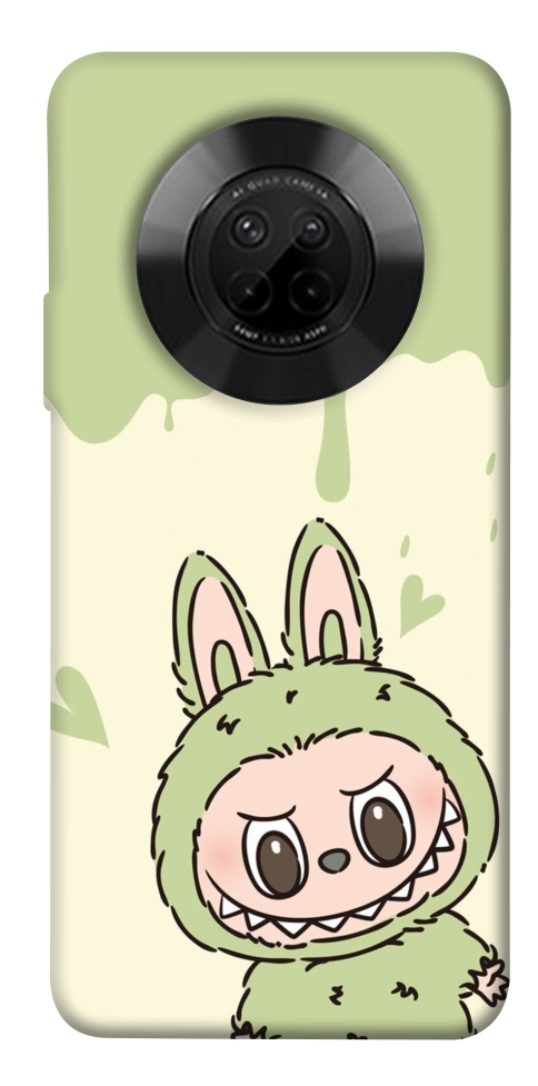 Чохол Labubu green для Huawei Y9a