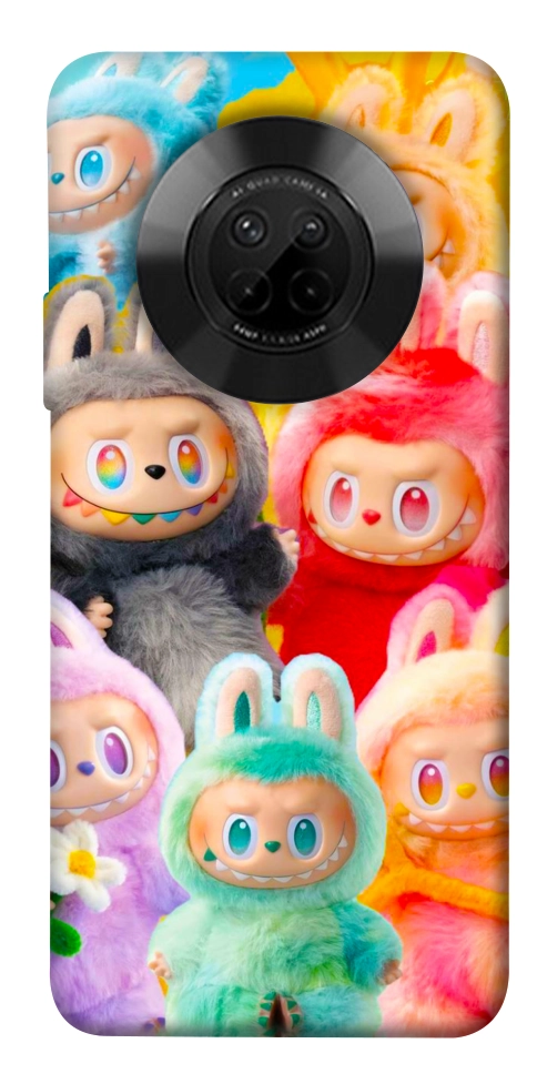 Чехол Rainbow labubu для Huawei Y9a