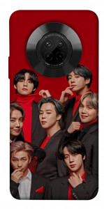 Чохол BTS in red для Huawei Y9a