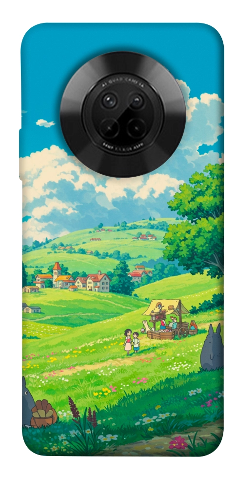 Чехол Miyazaki landscape для Huawei Y9a