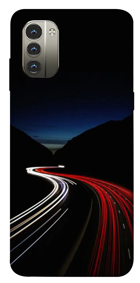 Чохол Червоно-біла дорога для Nokia G11