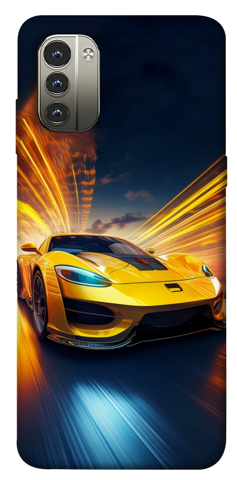 Чохол Yellow Porsche для Nokia G11