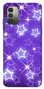 Чохол Purple sparkles для Nokia G11