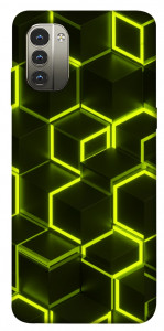 Чохол Neon hexagon для Nokia G11