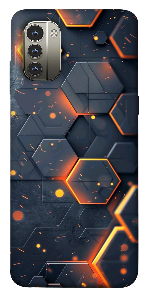 Чохол Burning hex pattern для Nokia G11
