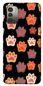 Чохол Colorful Paws для Nokia G11