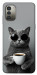 Чохол Grey cat coffee для Nokia G11
