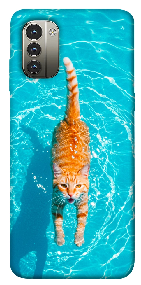 Чохол Cat swimming для Nokia G11