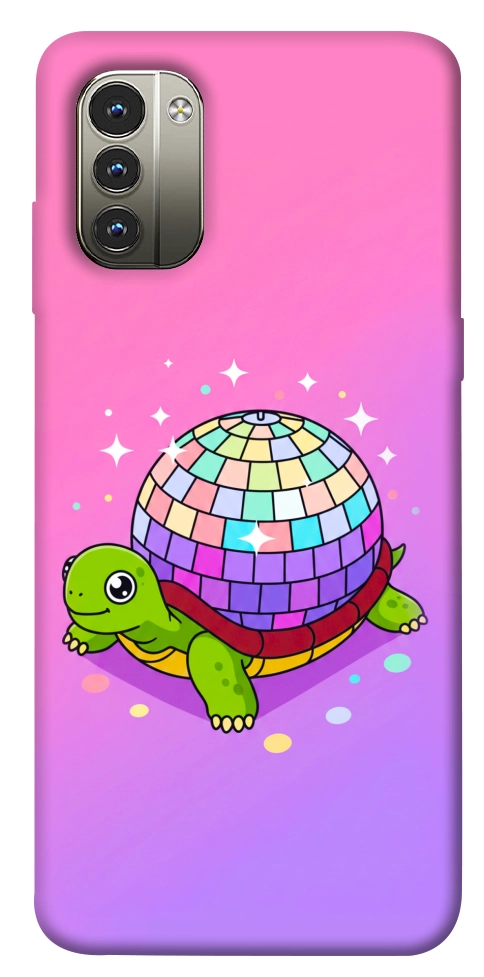 Чохол Disco turtle для Nokia G11