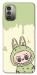 Чохол Labubu green для Nokia G11