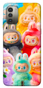 Чохол Rainbow labubu для Nokia G11