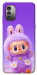 Чохол Labubu purple для Nokia G11