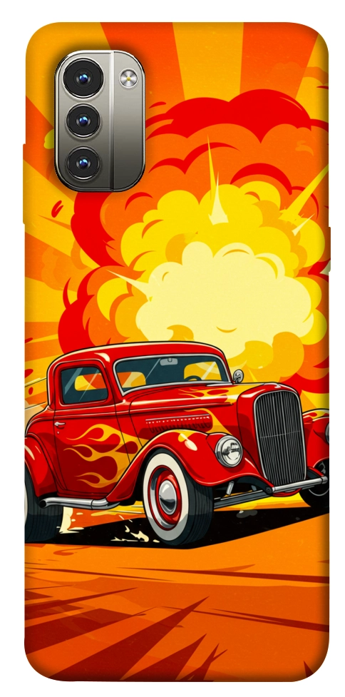 Чохол Retro comics car для Nokia G11